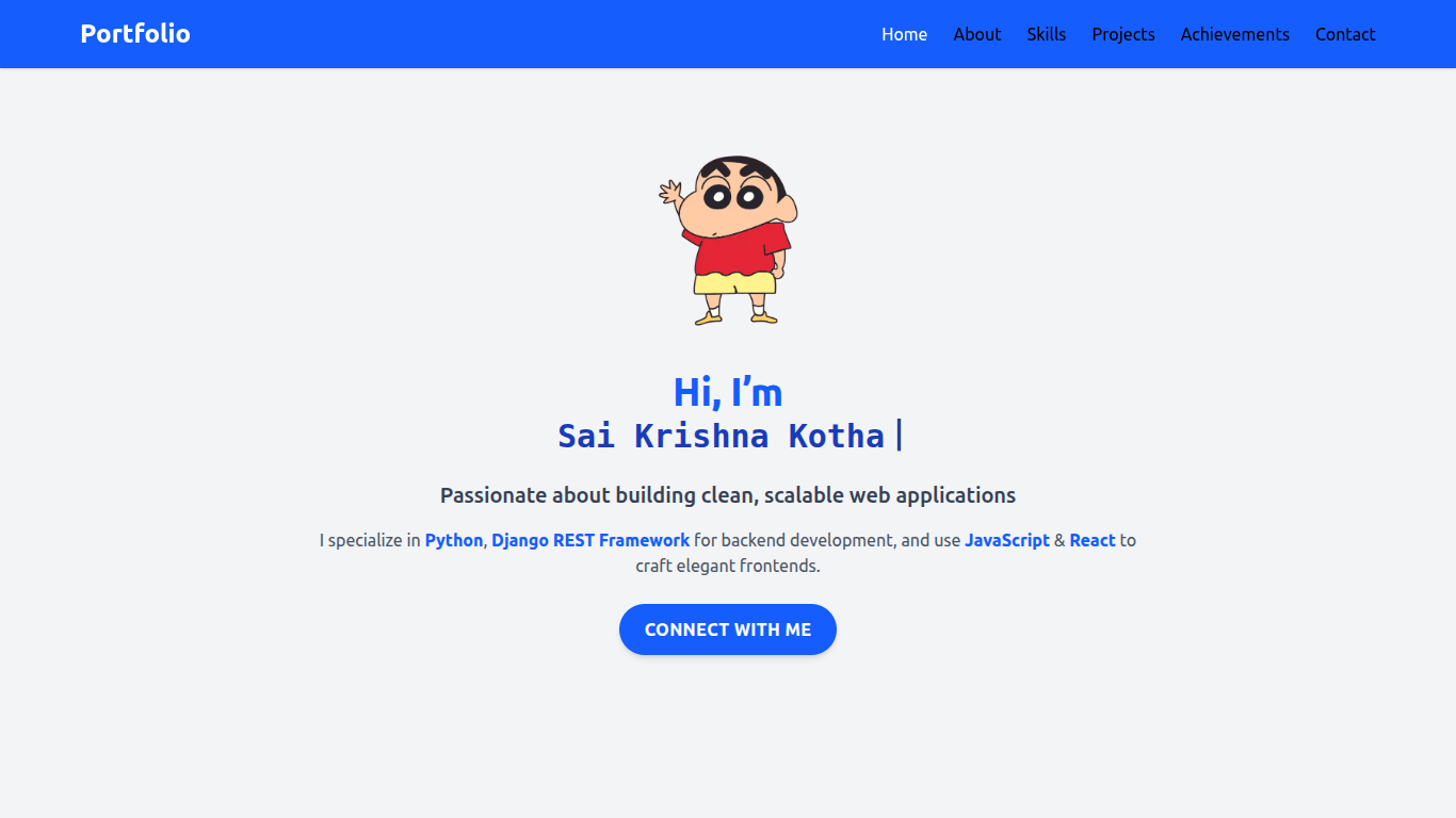 Portfolio Website